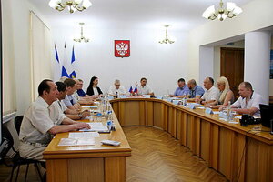 Председатель Общественной палаты Крыма принял участие в заседании общественного совета города Симферополя