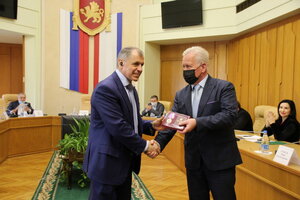 Руководитель Аппарата ОП РК награжден медалью «За доблестный труд»