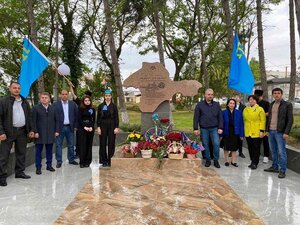 В городе Старый Крым открыли памятник жертвам депортации