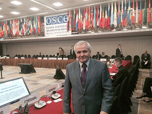 Член Общественной палаты России от Общественной палаты Республики Крым Иван Абажер принял участие в совещании ОБСЕ