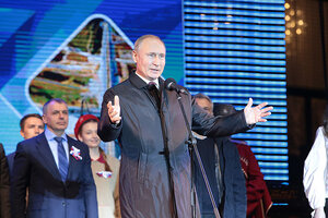 Президент России Владимир Путин встретился с представителями крымской общественности