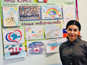 Я – патриот: член ОП РК Инна Шишова провела урок ко Дню Республики Крым
