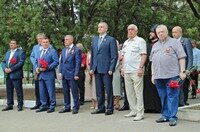 В крымской столице открыли памятник Герою Советского Союза Ашоту Аматуни